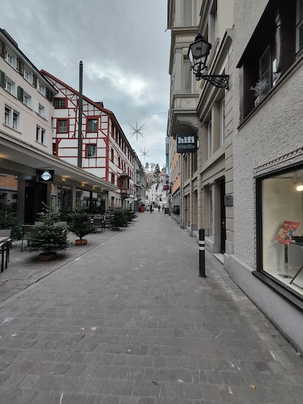 The wide-angle camera has a few losses in detail, but is of decent quality on its own.
