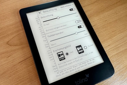 You can set brightness and colour temperature individually. I prefer automatic.