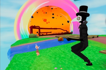 Bizarre Szenen sind in VRChat die Normalität.