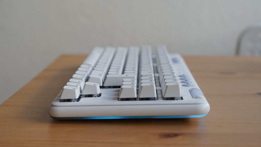 The keys are quite tall.