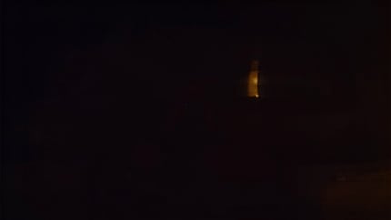 Im Vergleich dazu das Vorjahresmodell: Die Lampe ist unter denselben Verhältnissen viel besser zu sehen.