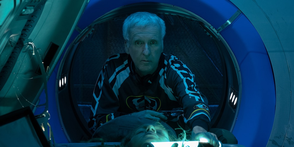 James Cameron (68), arguably the world’s most ambitious director.