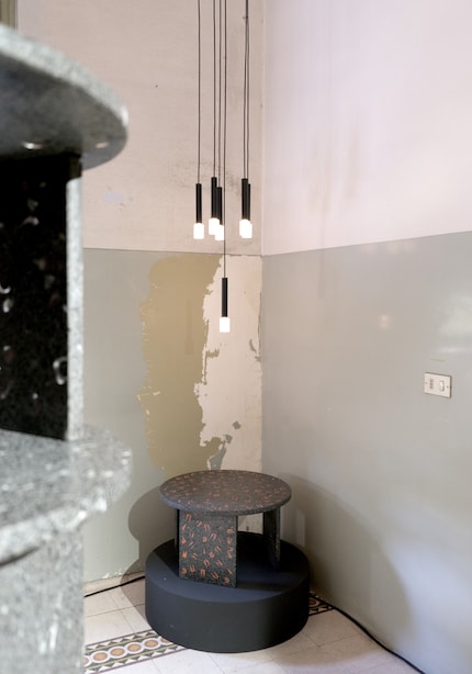Every item’s unique: «Glacier Base Table» coffee table by llot loov.