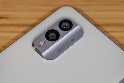 The Nokia X30 gets by on two cameras.