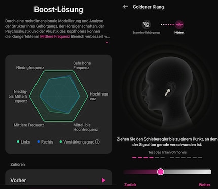 For a sound effect with a personal touch, you can have an analysis created.