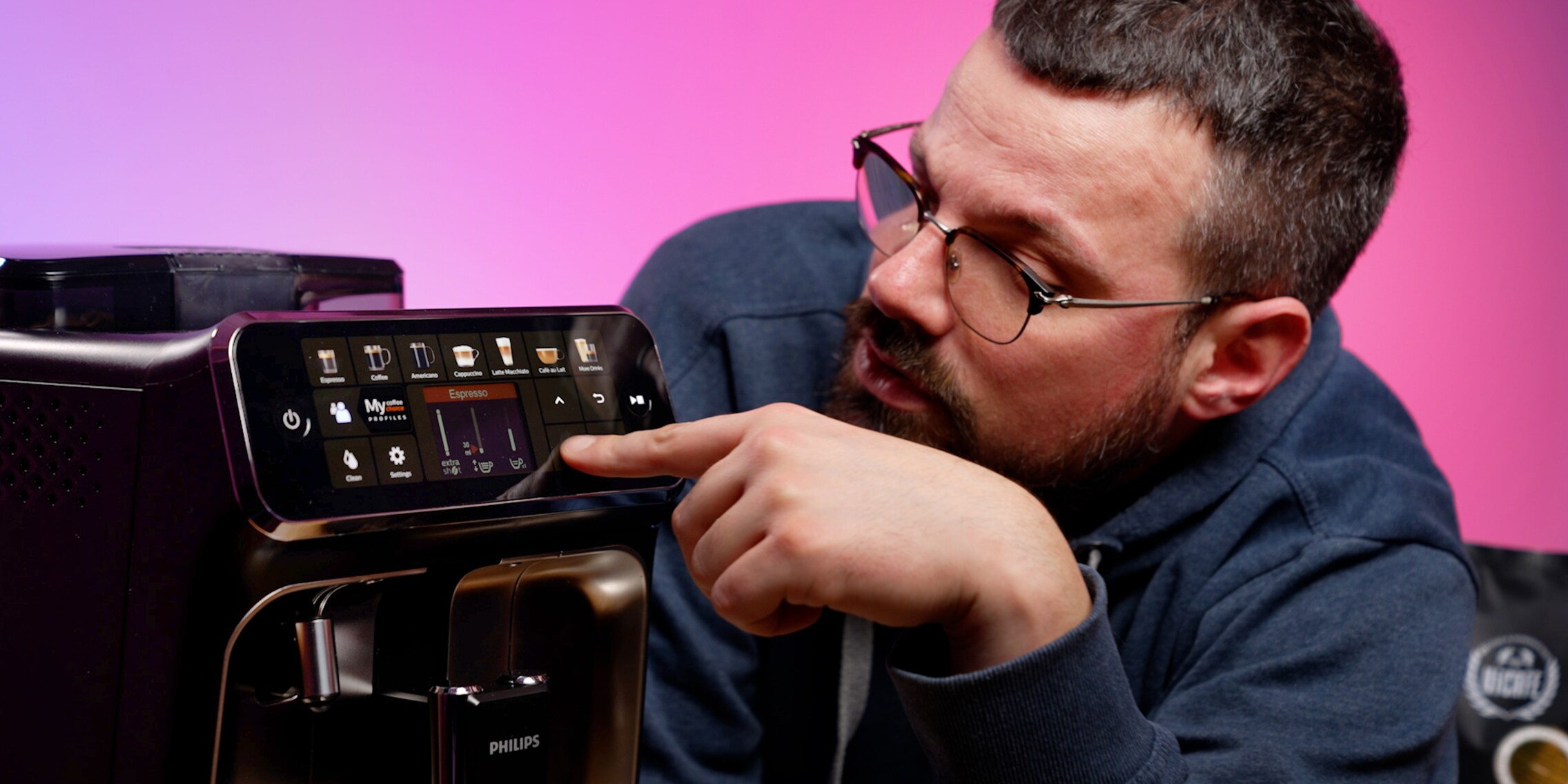 Getting the settings right on the Philips 5400 automatic coffee maker