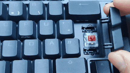Der Stabilisator-Befestigungsmechanismus von Asus funktioniert ganz gut.