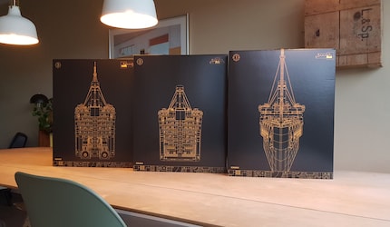Three boxes, one for each section.
