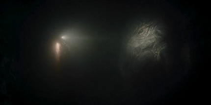 For die-hard fans of « Star Wars», the most spectacular moment is undoubtedly the encounter with the mythosaurus. 