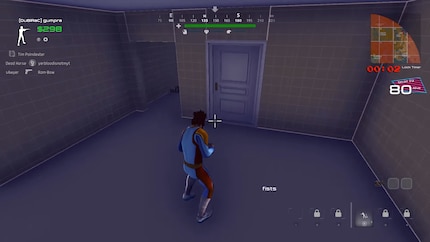 Some interiors even featured placeholder textures.