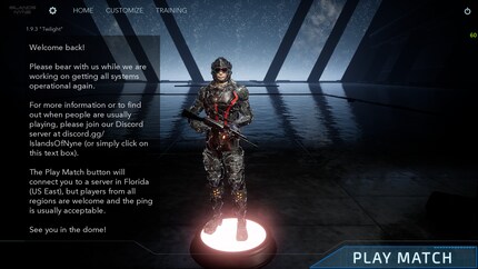 There’s not much going on here, but «Islands of Nyne» is playable again.