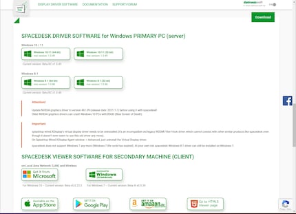 Es stehen mehrere Windowsversionen zum Download bereit.