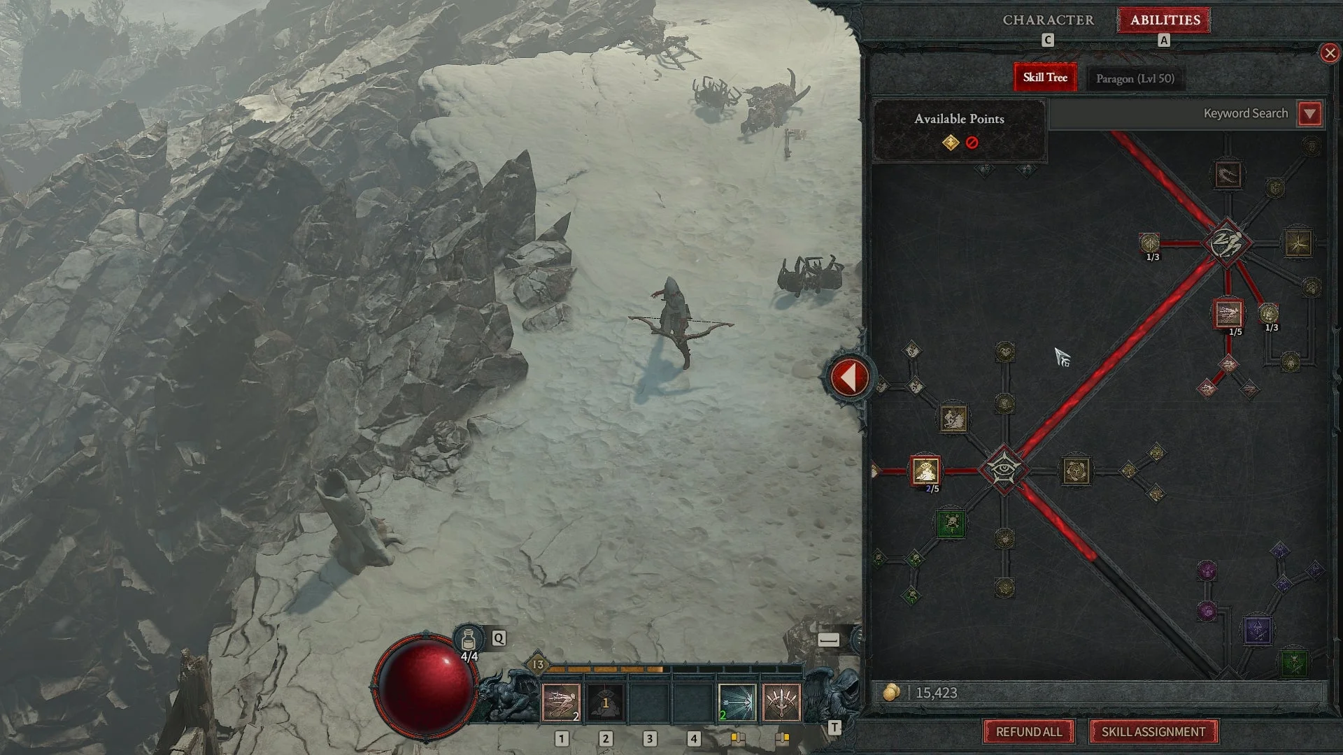 It is still difficult to estimate how many variations the new skill system will allow.