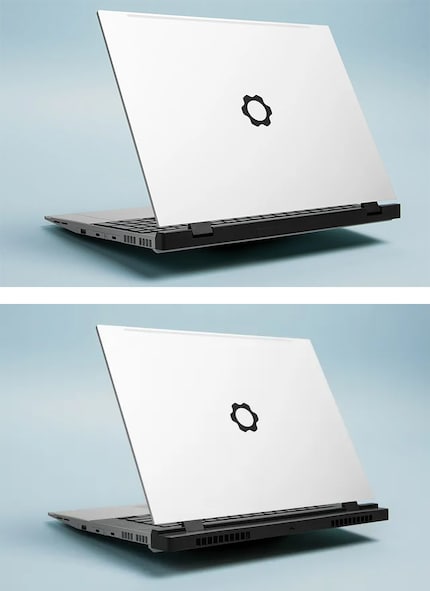 Der Framework Laptop 16 hat ein austauschbares Hinterteil.