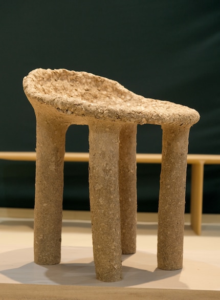 Gibt's so kein zweites Mal: Der Hocker «I'm not a waste» besteht aus einem Atelier-Abfallprodukt.