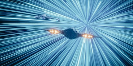 Battling for Nevarro: Din Djarin and Bo-Katan Kryze join the fray.