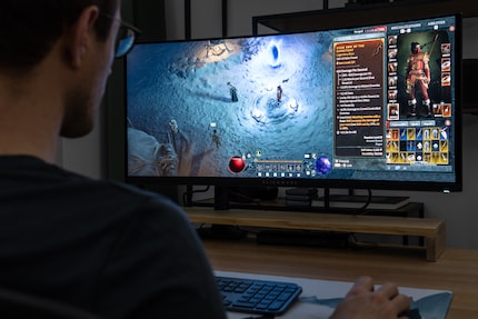 In a darkened room, these QD OLEDS are the ultimate gaming periphery.