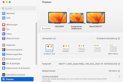 With my 4K monitor, I can scale content on Mac similar to Windows.
