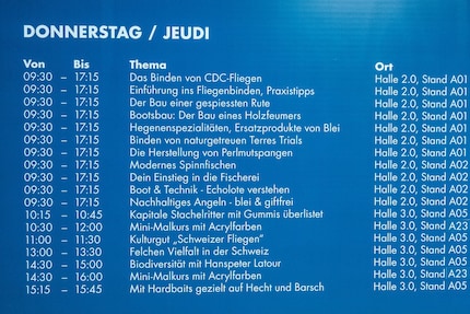 Das Rahmenprogramm des Eröffnungstages der Monatura und ich verstehe nur Bahnhof.