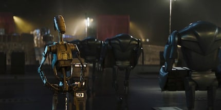 Clone War battle droids? Nice one!