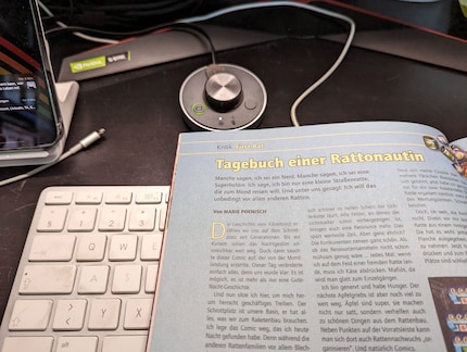 Gedrucktes wie diese Brettspiel-Kritik kann ich angenehm lesen.