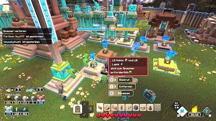 Die Spawner kannst du praktisch überall installieren und damit Soldaten rekrutieren.