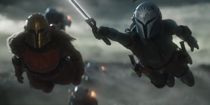 This scene must have been impossible to film, but it looks darn good!