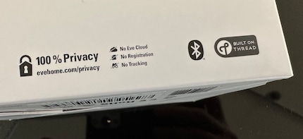 Eve Aqua kommuniziert im Thread-Modus.