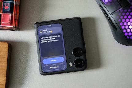 Neu kannst du per Speech-To-Text antworten.