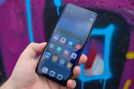Always clearly visible, even in direct sunlight: the Xiaomi 13 Pro's screen.