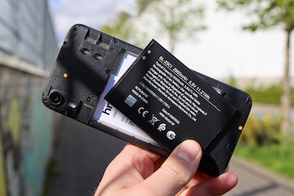 You don’t need tools to remove the battery.