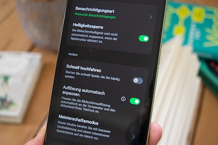 Die Software bietet einige Funktionen wie schnelles Starten von Spielen.