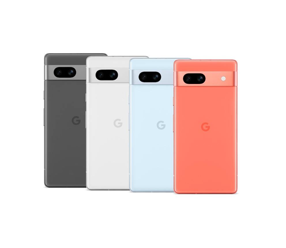 Eine der vier Farben des Pixel 7a gibt es exklusiv bei Google.