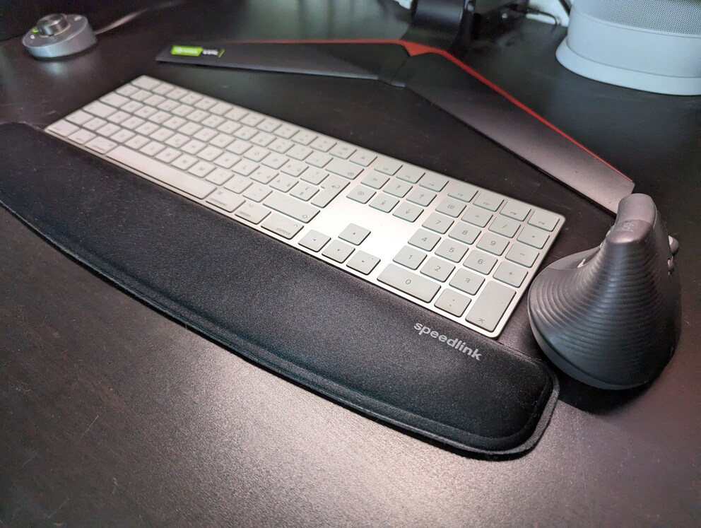 Für mich passt die drahtlose Mac-Tastatur perfekt.