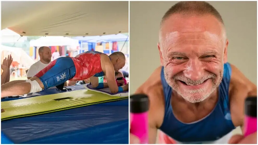 Josef Šálek aka Joska geht bei seinem Weltrekord bis an seine Grenzen.