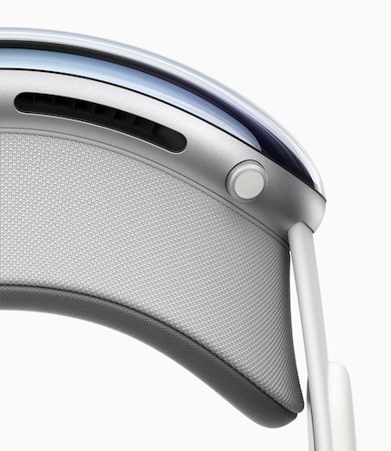 Genau wie bei der Apple Watch heisst das Drehrad «Digital Crown».