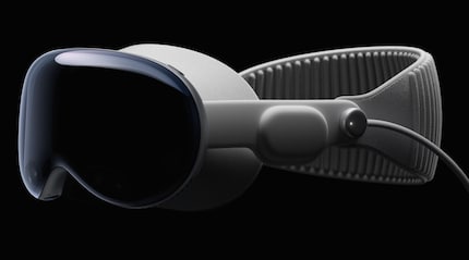 So sieht Apples seit langem erwartetes Augmented Reality Headset also aus.