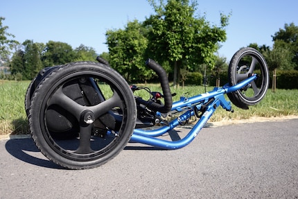 The Me-Mover is foldable...