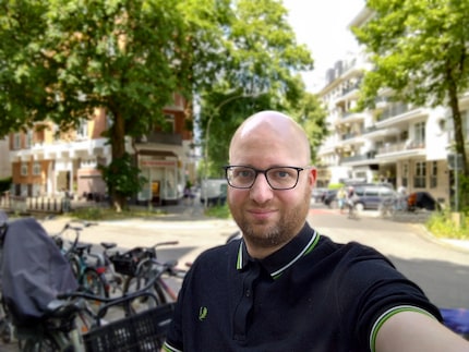 Selfie im Porträtmodus.