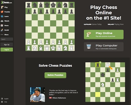 Chess.com is the largest chess platform in the world.