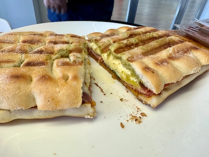 It doesn’t just look good, it tastes good too: the result of the panini test on Braun’s Multigrill 9.