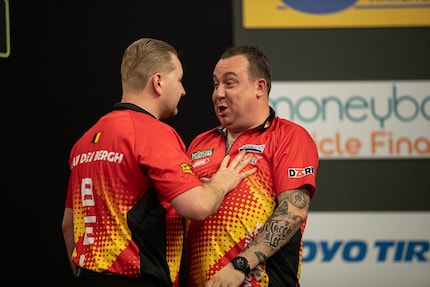 Harmony or disharmony - in the end, Van den Bergh and Huybrechts reached the semi-finals and only just failed to make it through.