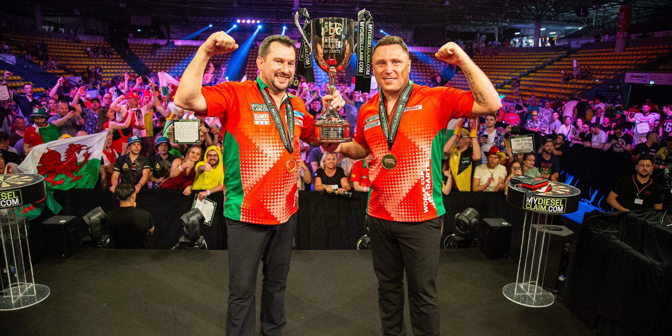 Wales wins the 2023 World Darts Team Championship Galaxus