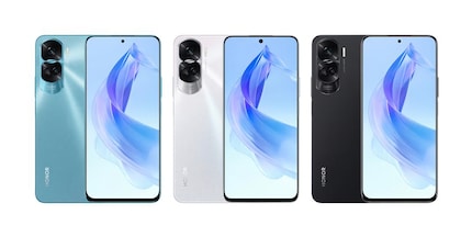 The Honor 90 Lite comes in three colours.