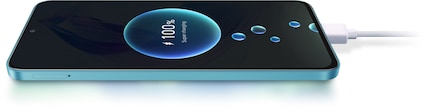 The battery measures 4500 mAh, but the device is still very slim.
