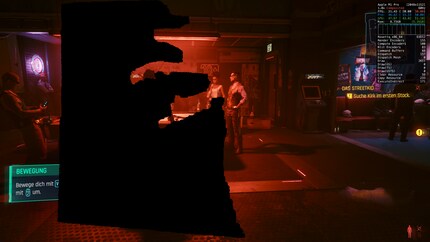 Als ich zuerst mit M1 Pro teste, treten nervige Grafikartefakte auf.