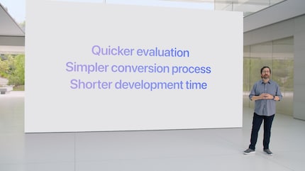 Das Game Porting Toolkit stellte Apple nebenbei an der World Wide Developers Conference vor. Es soll Entwicklerstudios helfen, ihre Spiele einfacher auf Mac zu portieren.