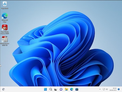Who might you be? A second shortcut shows up on my desktop.