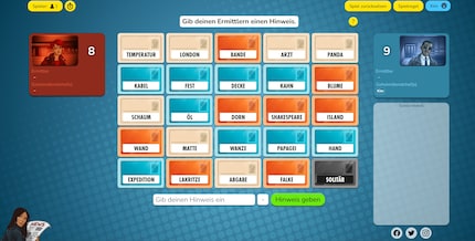 In the online version, you can choose between the basic game and the duet version and also add your own word packs.