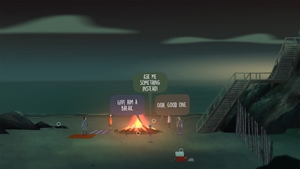 The first game begins like a classic teen horror movie.